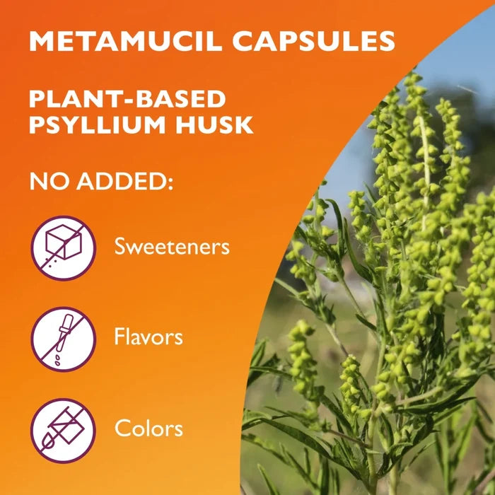3-in-1 Fiber Capsules for Digestive Health