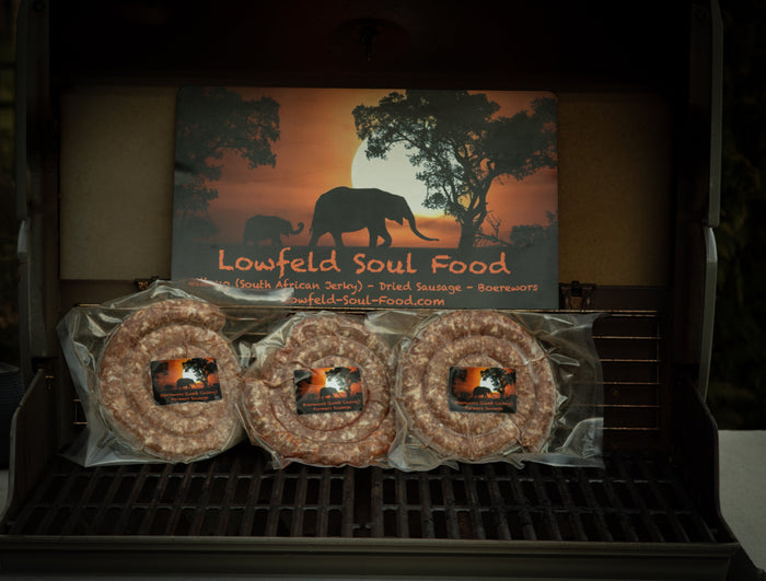 5 lb Boerewors Special (Traditional South African Farmers Sausage)