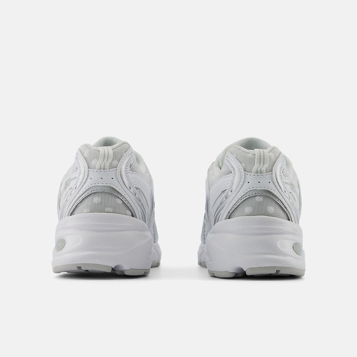 530 White with Silver Metalic