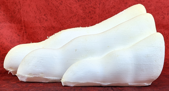 8.4" Wide Rodent Small Foam Paw Set