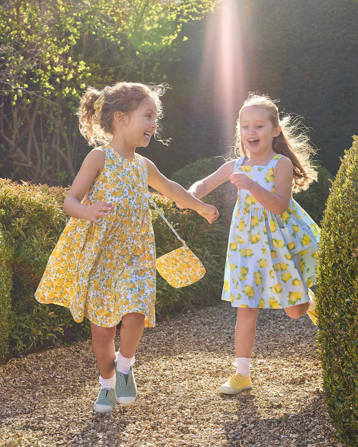 Confiture Dress Adelina Summer Dress in Yellow Petite Rose