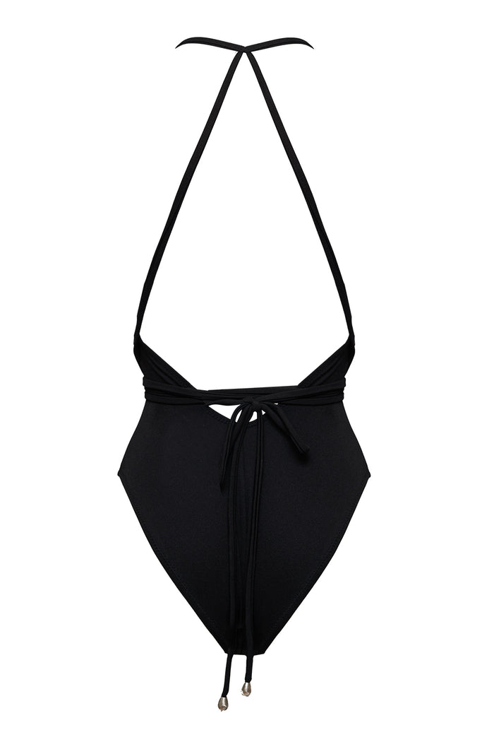 Adriana Black swimsuit