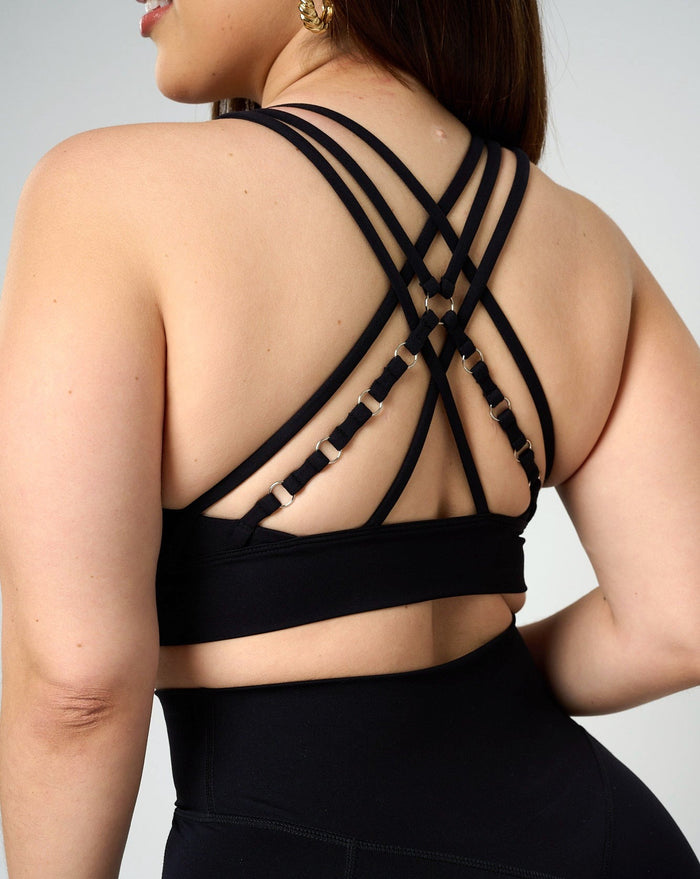 Adriana Sports Bra - Black