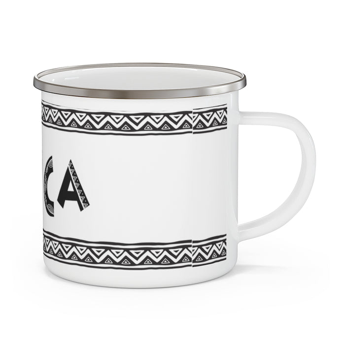 Africa Enamel Mug