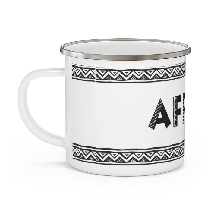 Africa Enamel Mug