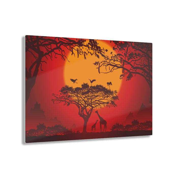 African Sunset by Bakunovich
