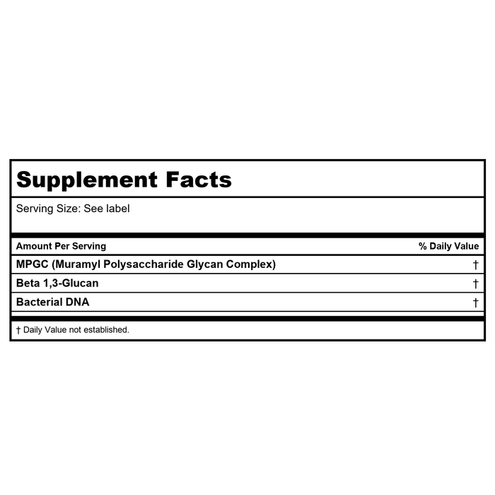 Aidan Imm-kine - 60 Capsules - Supplement Facts panel