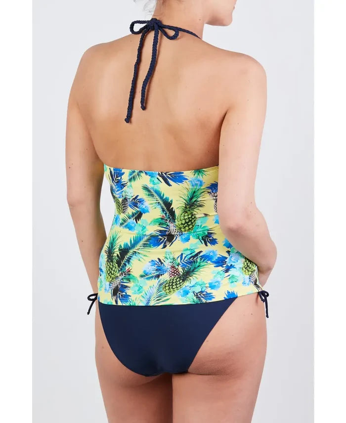 Aloha maternity Tankini yellow
