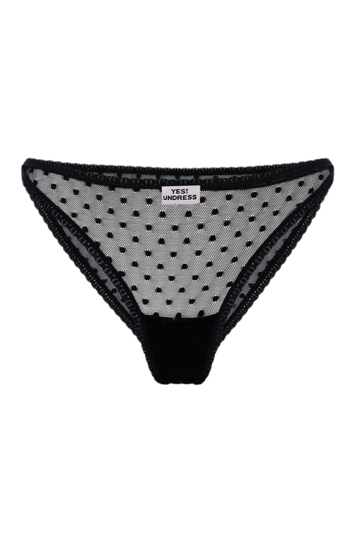 Amari black dots panties
