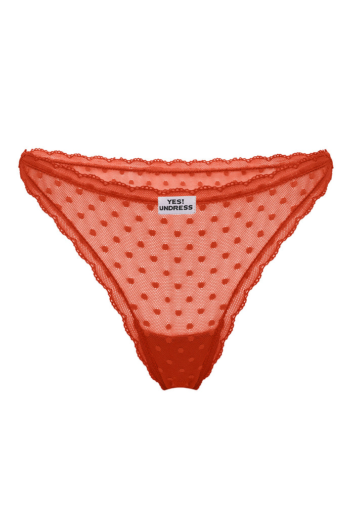 Amari red panties
