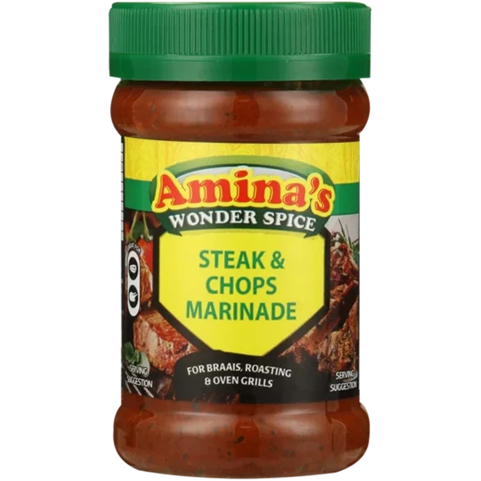 Amina's Wonder Spice Steak & Chops Marinade 325g