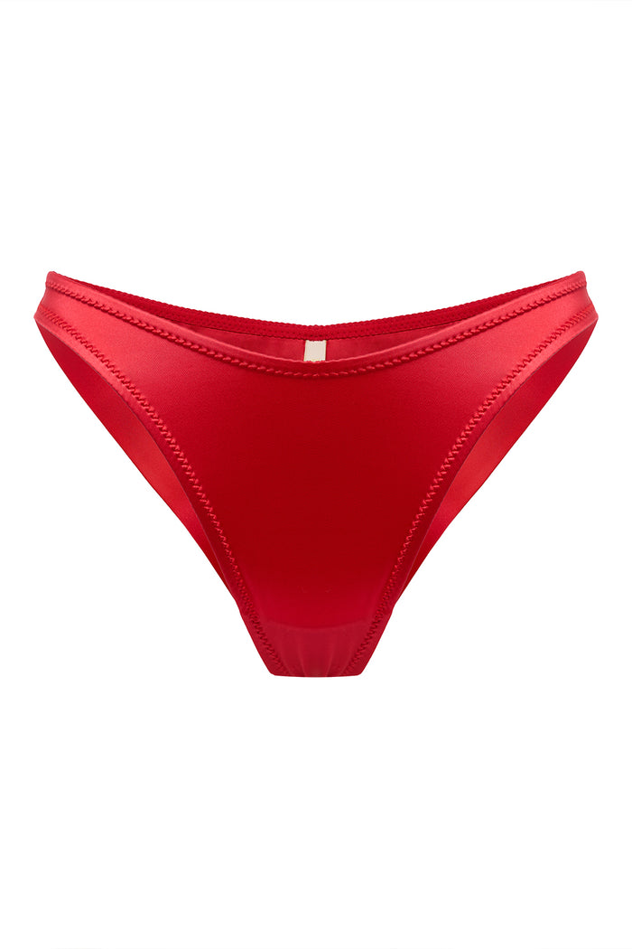 Amoretta red brazilian panties