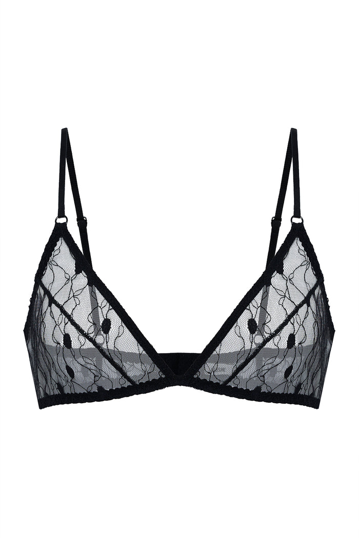 Angelita Black soft bra