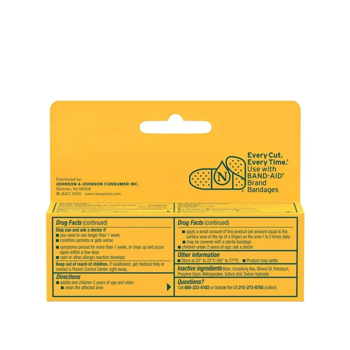 Antibiotic and Pain Relieving Cream for Children