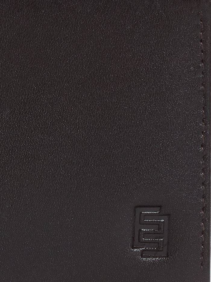 Arctic-5 - Vertical Leather ID Wallet - Brown