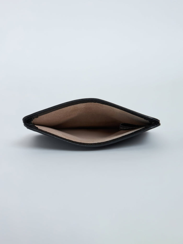 Arctic-7 - Card Holder Leather Wallet - Black
