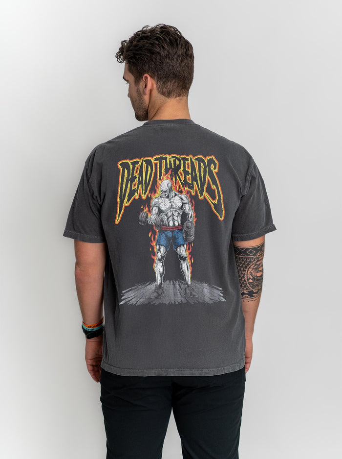 ARMAGEDDON - “3 SKULL” PREMIUM T - SHIRT – T-Shirt – Dead Threads Apparel