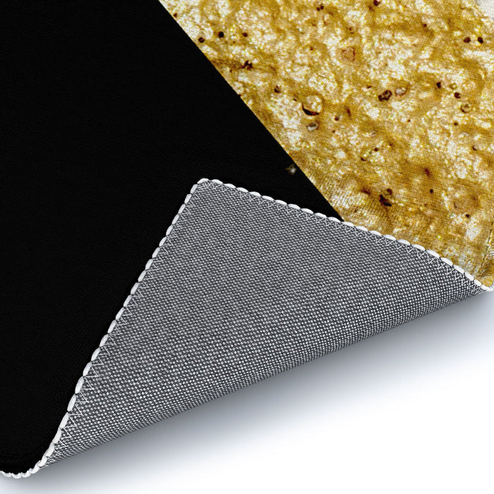 Armor 8 a minimal abstract pie Area Rug