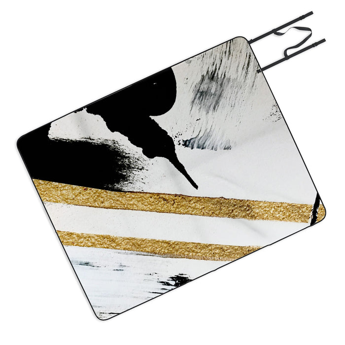 Armor 8 a minimal abstract pie Picnic Blanket