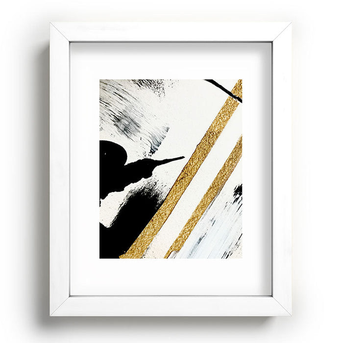 Armor 8 a minimal abstract pie Recessed Framing Rectangle