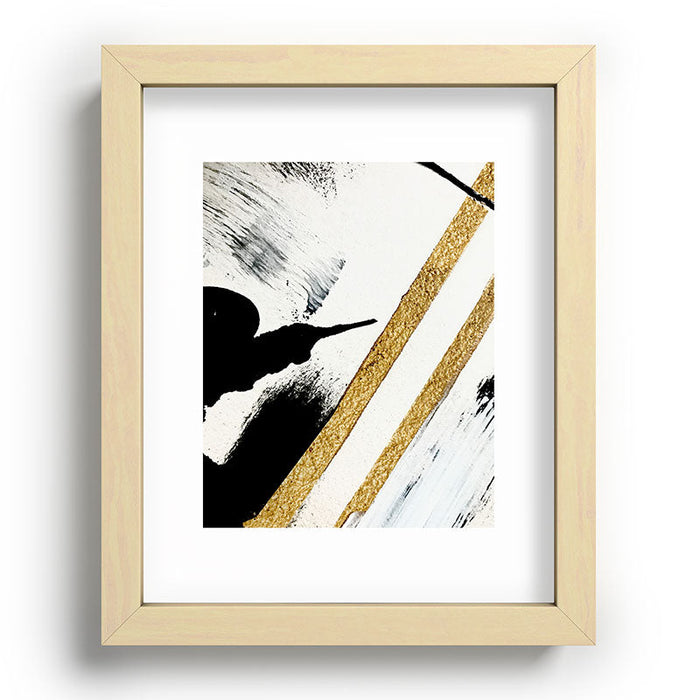 Armor 8 a minimal abstract pie Recessed Framing Rectangle