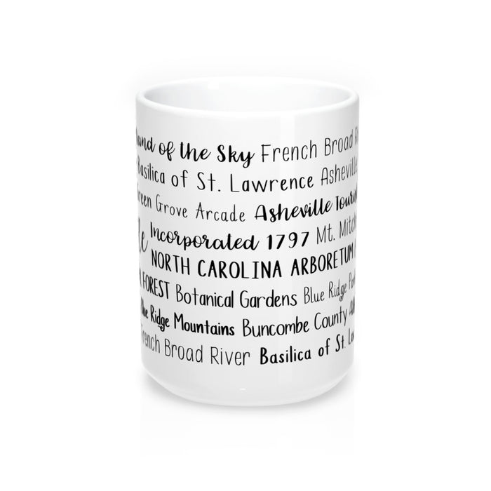 Asheville, NC Mug
