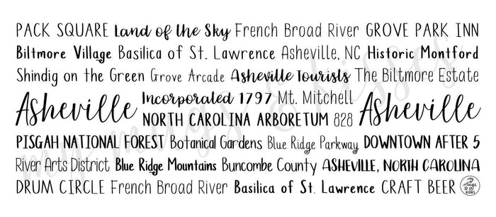 Asheville, NC Mug