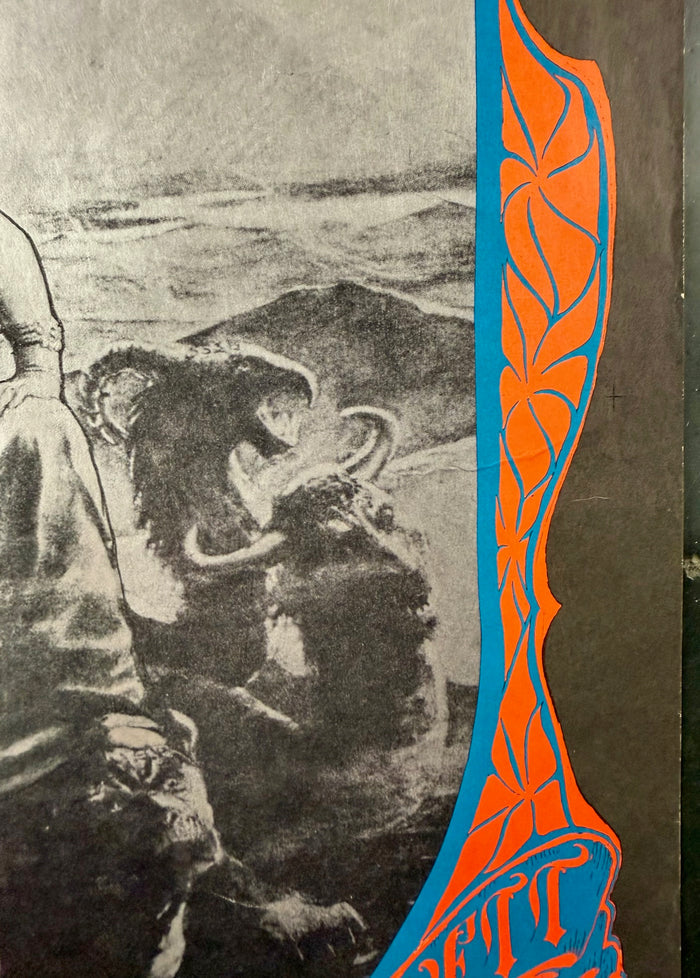 AUCTION - AOR 2.319 - Magic Mountain - The Doors - Jefferson Airplane/Moby Grape - Mouse & Kelley - 1967 Poster - Excellent