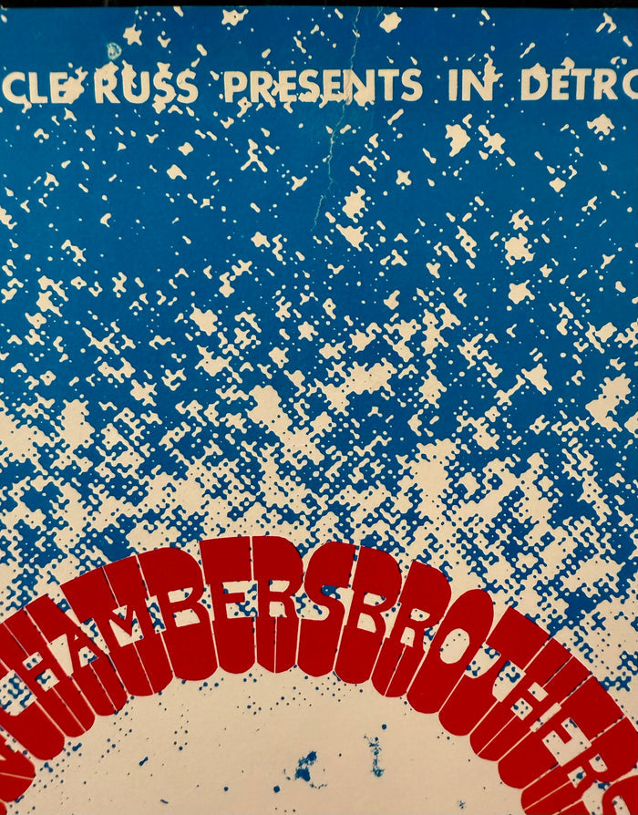 AUCTION - AOR 3.153 - Chambers Brothers - Carl Lundgren - 1967 Poster - Grande Ballroom - Excellent