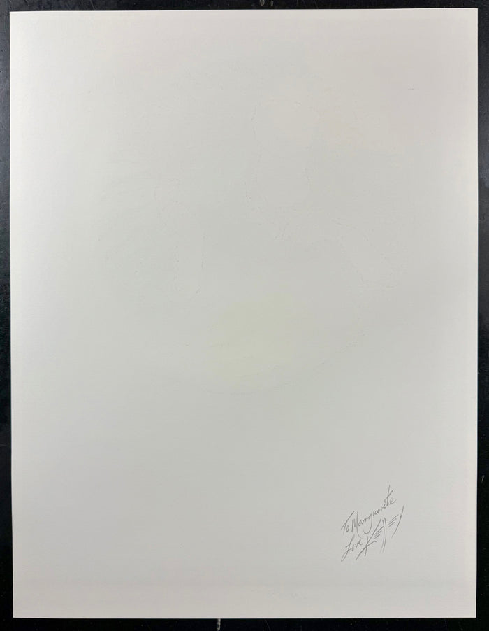 AUCTION -  Artist Rights Today -  Jerry Garcia - Wilson,  Mouse, Kelley, Moscoso SIGNED - 1989 Poster - Near Mint