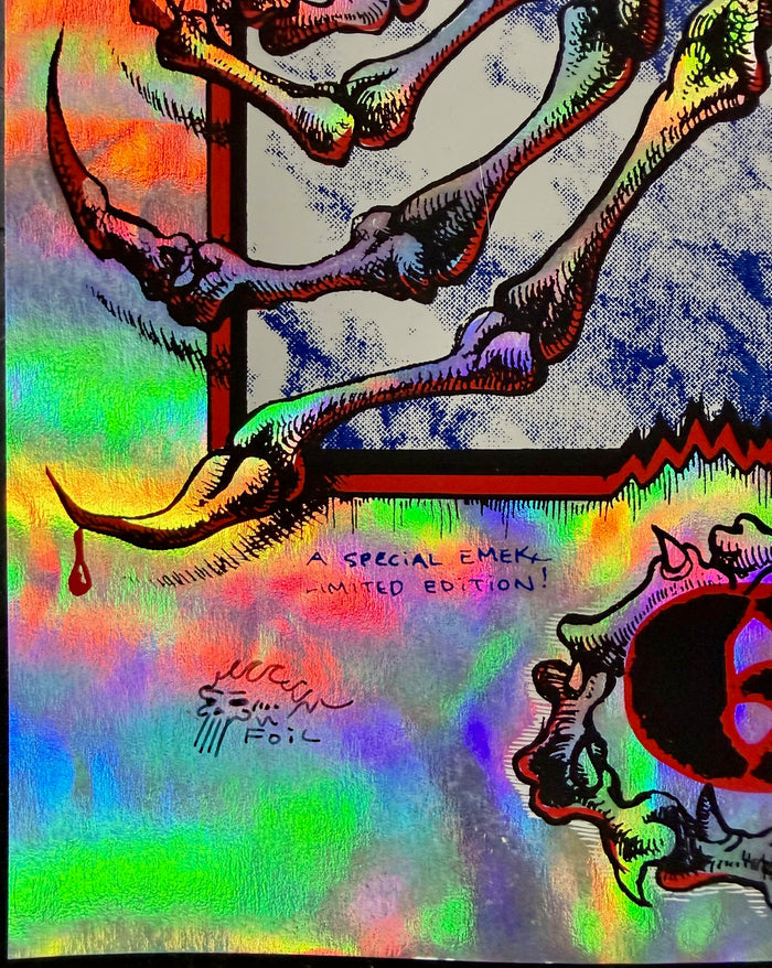 AUCTION - Balzac - 67 Mission - '99 Foil - Emek - Excellent - SF Rock Posters & Collectibles