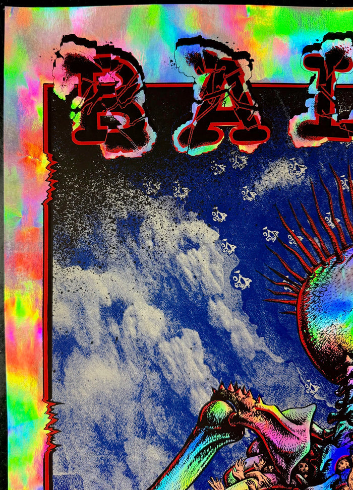 AUCTION - Balzac - 67 Mission - '99 Foil - Emek - Excellent - SF Rock Posters & Collectibles
