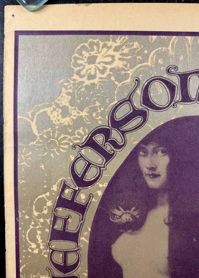 AUCTION - FD-17 - Jefferson Airplane - Mouse Signed - 1966 Poster - Avalon Ballroom -  Excellent - SF Rock Posters & Collectibles