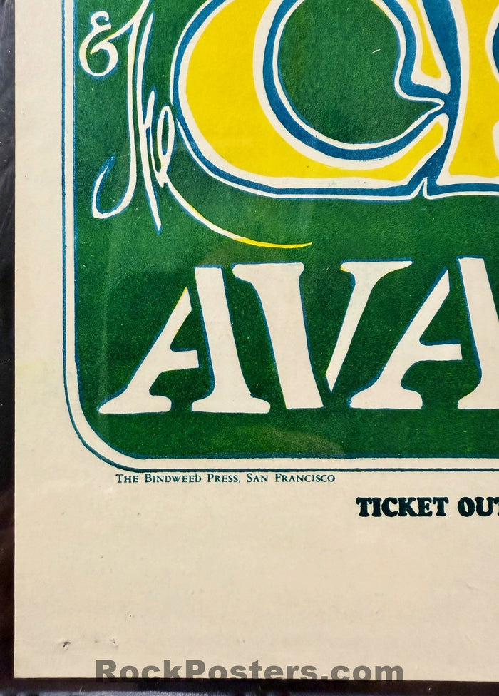 AUCTION - FD-23 - Captain Beefheart - Mouse Signed - 1966 Poster - Avalon Ballroom - CGC Graded 7.0