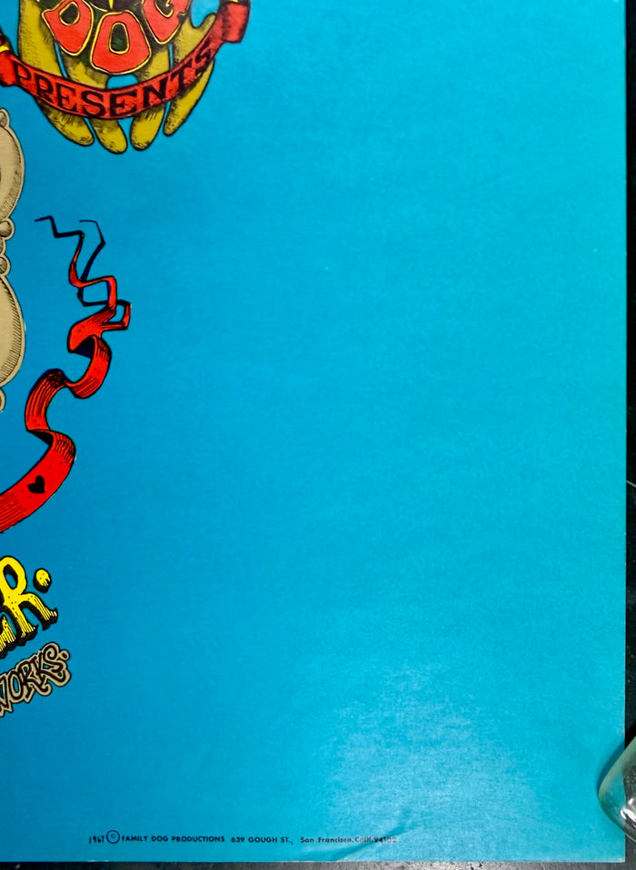 AUCTION - FD-79 - Big Brother Janis Joplin - Rick Griffin - Large 1967 Poster - Denver Grand Opening - Near Mint Minus - SF Rock Posters & Collectibles