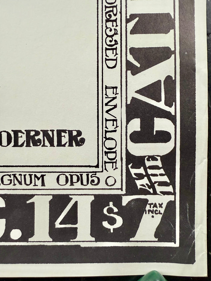 AUCTION - Jefferson Airplane - Hot Tuna - Open Air Festival - 1971 Poster - St. Paul, MN - Excellent
