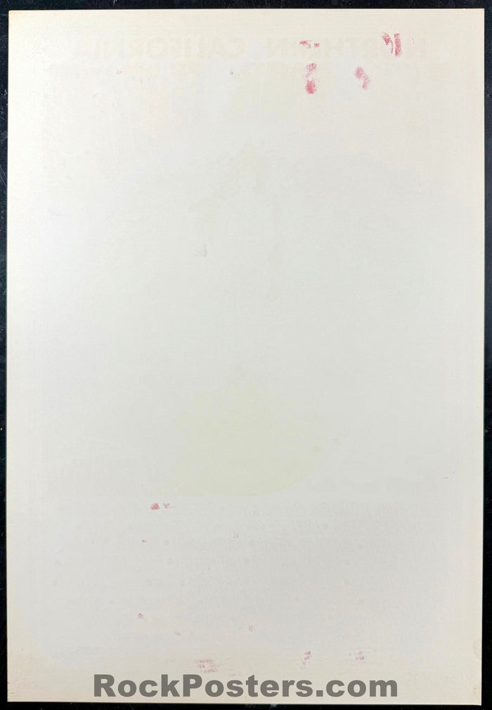 AUCTION - Jimi Hendrix - Led Zeppelin - 1968 Poster - Nor Cal Folk-Rock Festival - Near Mint