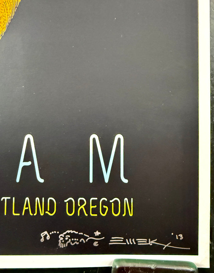 AUCTION - Pearl Jam - Portland '13 - Artist Proof Edition - Emek - Mint
