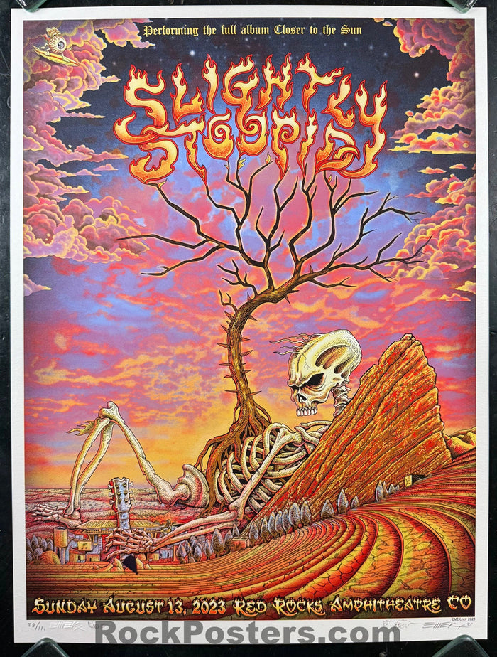 AUCTION - Slightly Stoopid - Morrison '23 - Artist Edition of 111 - Emek - Mint