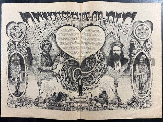AUCTION - The Oracle - Mouse Human Be-In Cover - 1967 Underground Newspaper - Excellent - SF Rock Posters & Collectibles