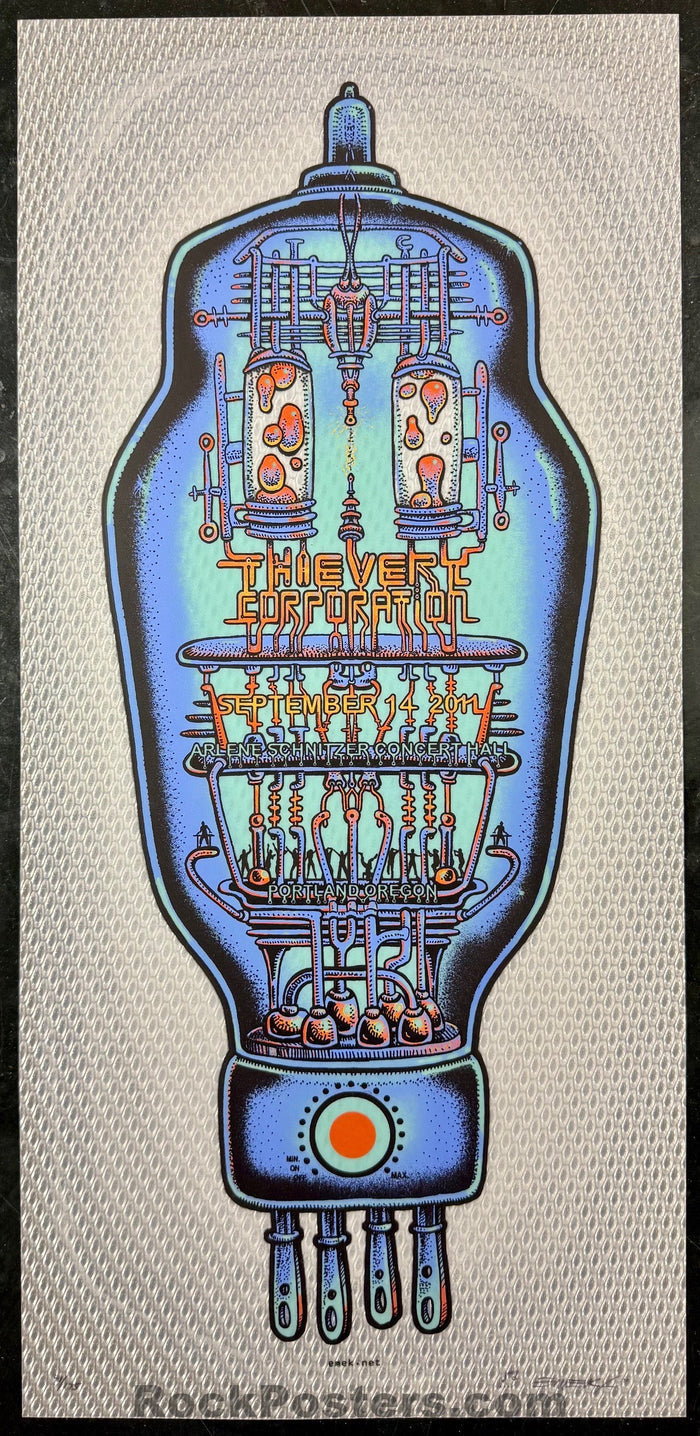 AUCTION - Thievery Corporation - Portland '11 - 1st Edition - Emek - Mint