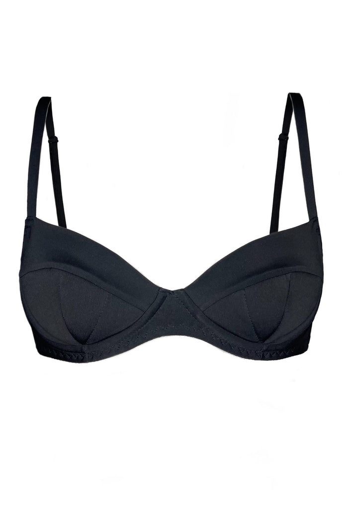 Aura black bra - yesUndress