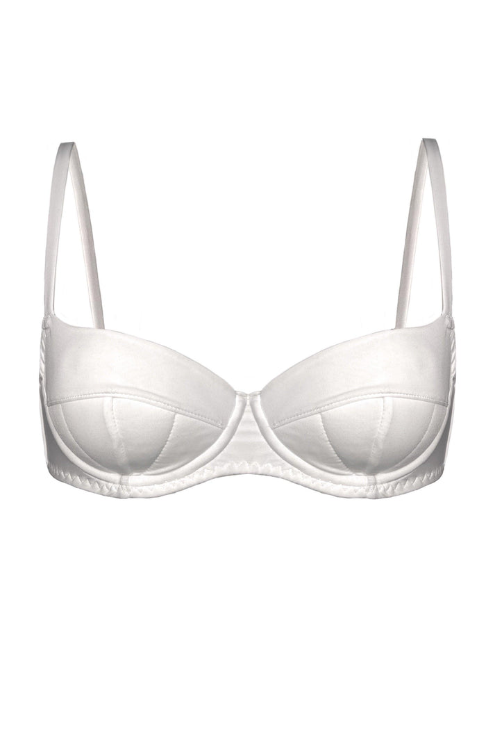 Aura white bra - yesUndress