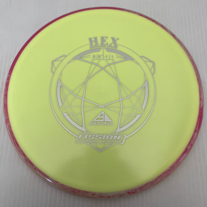 Yellow/Swirly Pink & Yellow Rim/177g 9