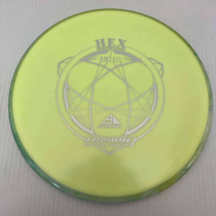 Yellow/Swirly Green Rim/177g 18