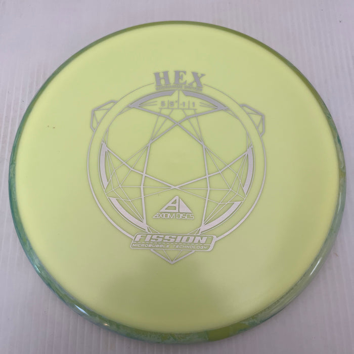 Yellow/Swirly Green Rim/177g 27