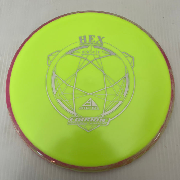 DayGlo/Swirly Pink & Yellow Rim/178g 31