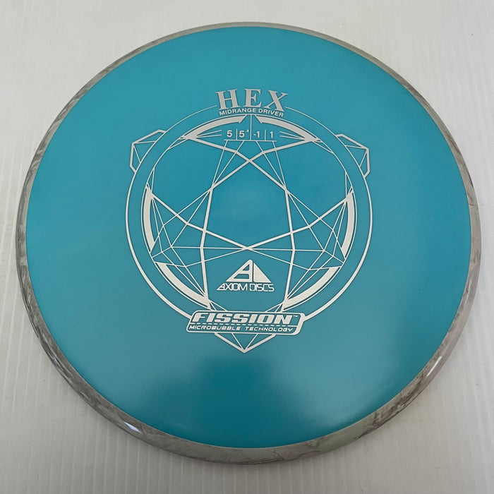 Light Blue/Swirly Grey Rim/176g 6