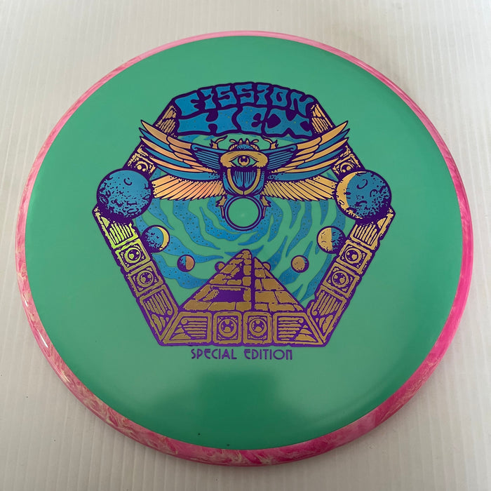 Seafoam/Swirly Pink Rim/177g 10