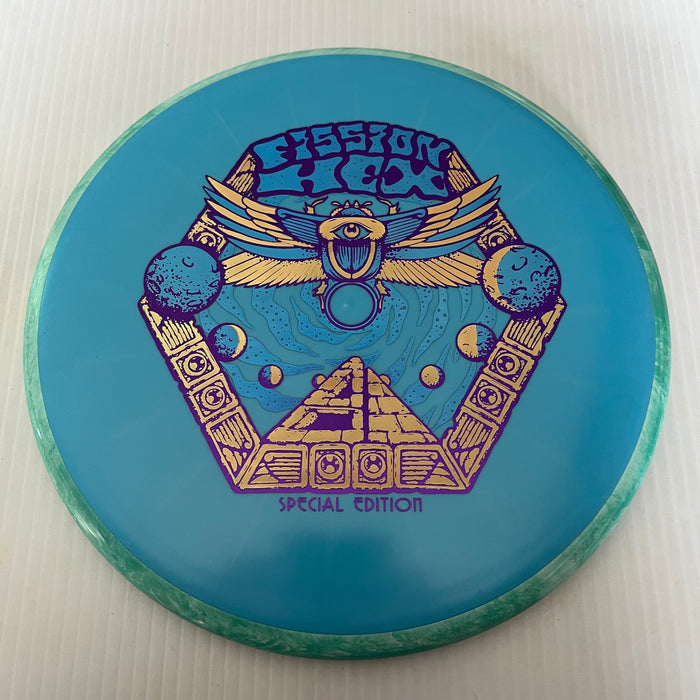 Blue/Swirly Seafoam Rim/173g 18